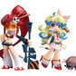 Phat! Tengen Toppa Gurren Lagann Twin Pack+ Yoko & Nia Boota PSG ver Trading Figure