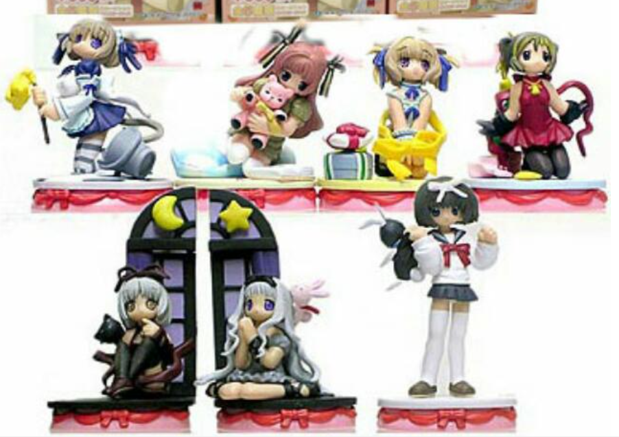Solid Theater Pocket Theater The World of Tokumi Yuiko Hakkaya 6 2P Trading Figure Set