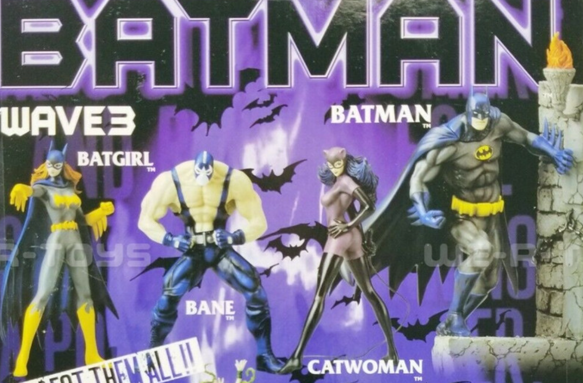 Yamato DC Comics Batman Wave 3 4 Trading Figure Set