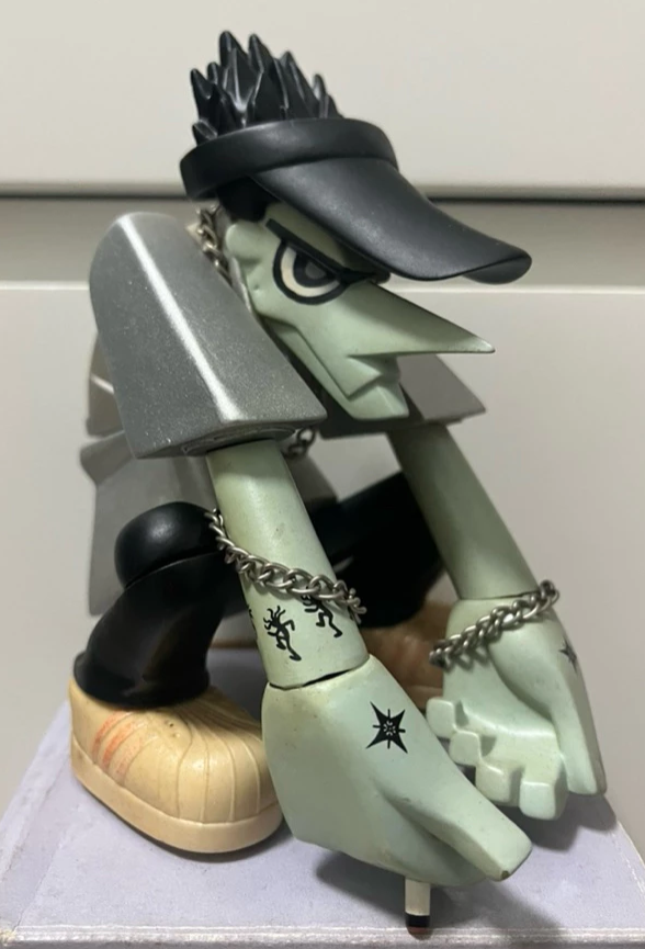 Michael Lau 2002 LMF Lazymuthafucka Crazysmiles Crazychildren Gardener Davy Silver ver Vinyl Figure