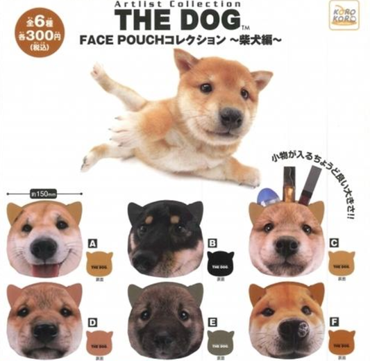Koro Koro Strange Ratio Classic The Dog Artlist Collection Gashapon Shiba Inu 6 Mini Zip Bag Figure Set