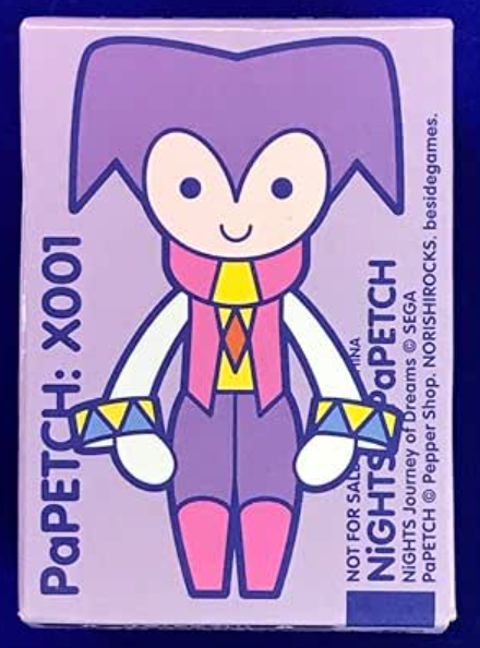 Sega Saturn NiGHTS Journey of Dreams PaPetch:X001 Limited Trading Figure