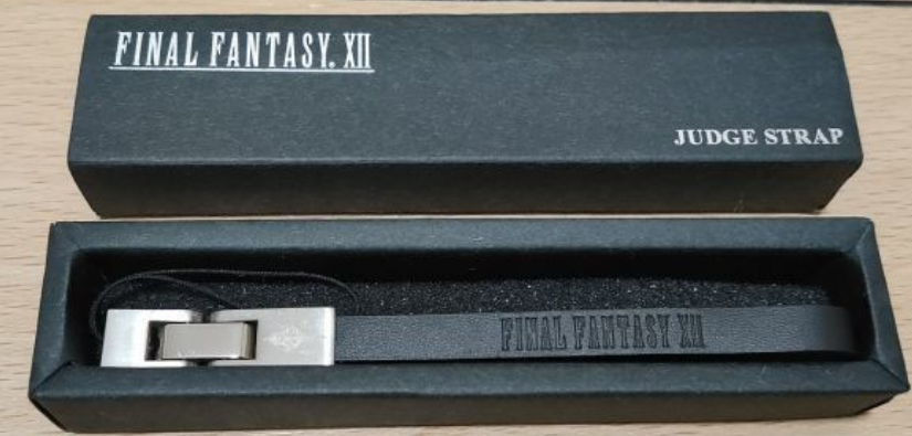 PlayStation 2 PS2 Final Fantasy XII Limited Judge Strap Trading Figure