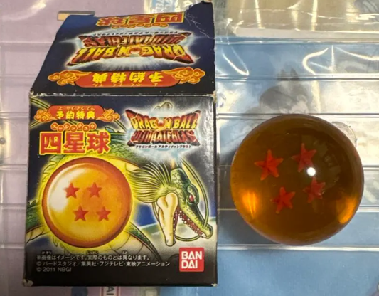PlayStation 3 PS3 Dragon Ball Ultimate Blast Limtied 4 Star Ball Trading Figure