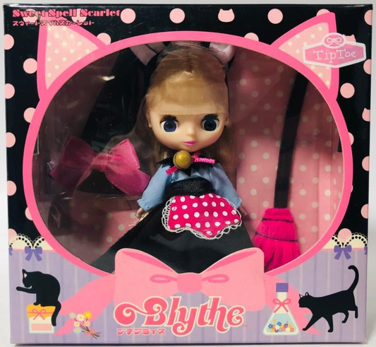 Takara Petite Blythe PBL 80 Sweet Spell Scarlet Action Doll Figure