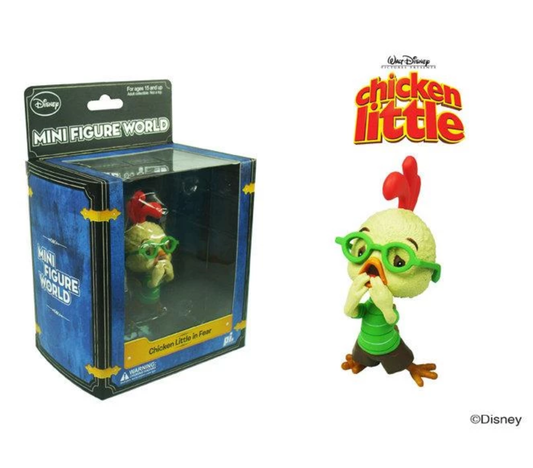 Play Imaginative Pi Disney Mini Figure World Chicken Little in Fear Trading Figure