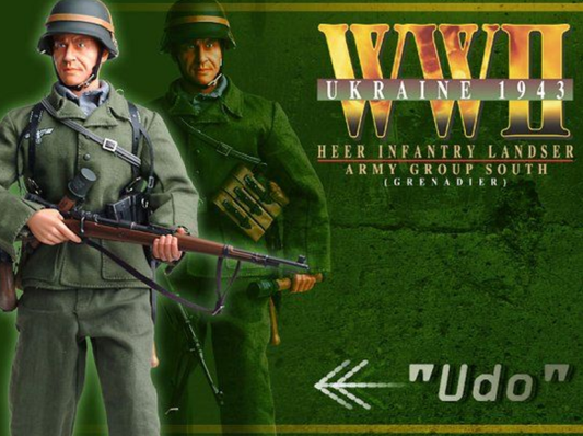 Dragon 1/6 12" 70153 WWII Ukraine 1943 Heer Infantry Landser Army Group South Grenaider Udo Action Figure