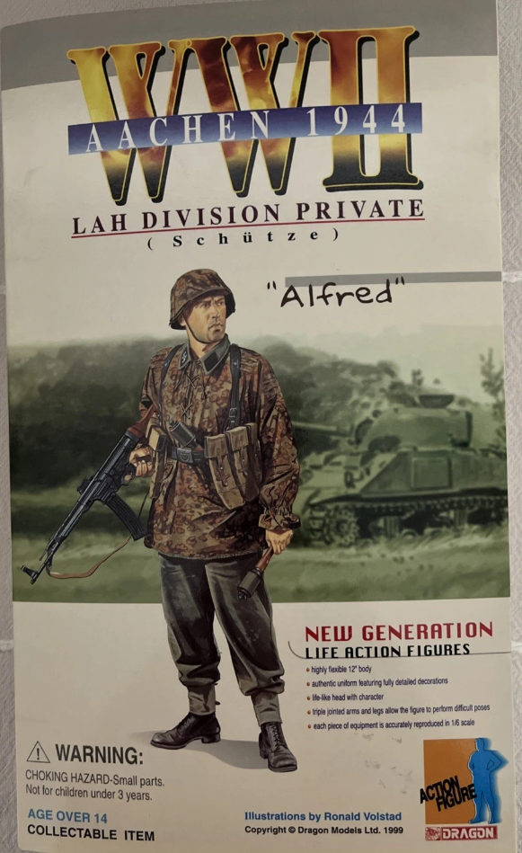 Dragon 1/6 12" 70717 WWII Aachen 1944 Lah Division Private Schutze Alfred Action Figure
