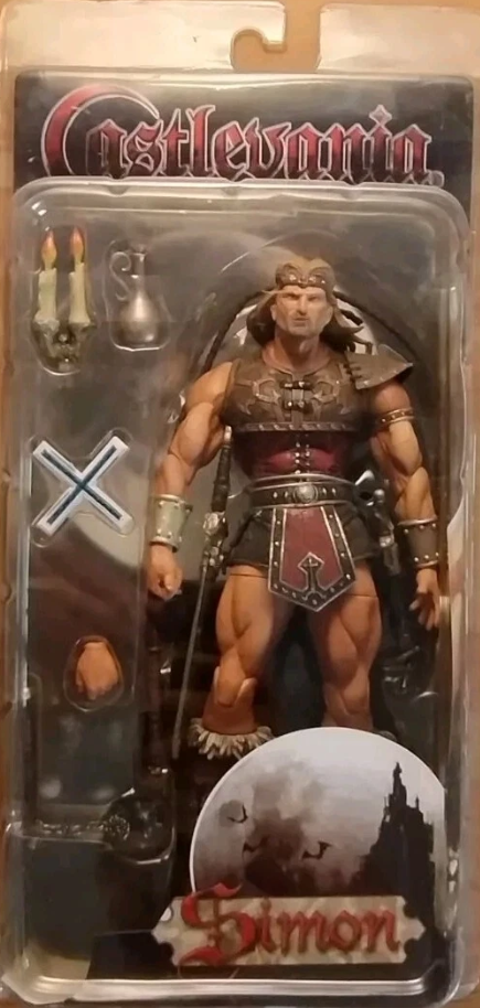 Player Select 2007 Neca Konami Castlevania Simon 7" Actioin Figure
