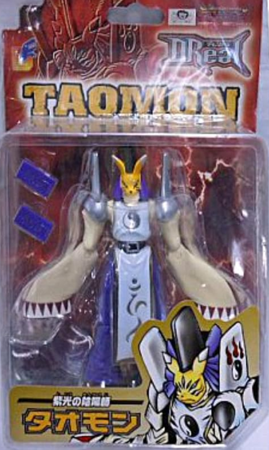 Bandai 2001 Digimon Digital Monster DReal Taoman Action Figure
