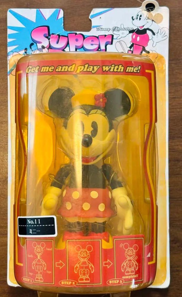 Sega Disney Characters Super Rockin No 11 Minnie Mouse Bobble Head Figure