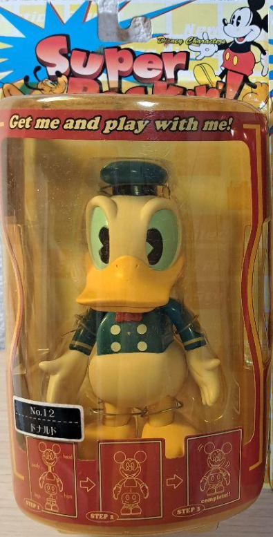 Sega Disney Characters Super Rockin No 12 Donald Duck Bobble Head Figure