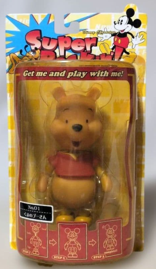 Sega Disney Characters Super Rockin No 01 Winnie The Pooh Bobble Head Figure