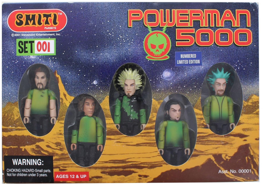 Smiti Powerman 5000 Set 001 Kubrick Style 5 Action Figure