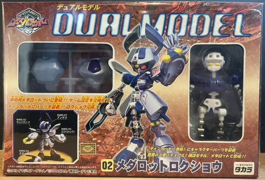 Takara Medabots Medarot Dual Model 02 Rokusho Action Kit Figure