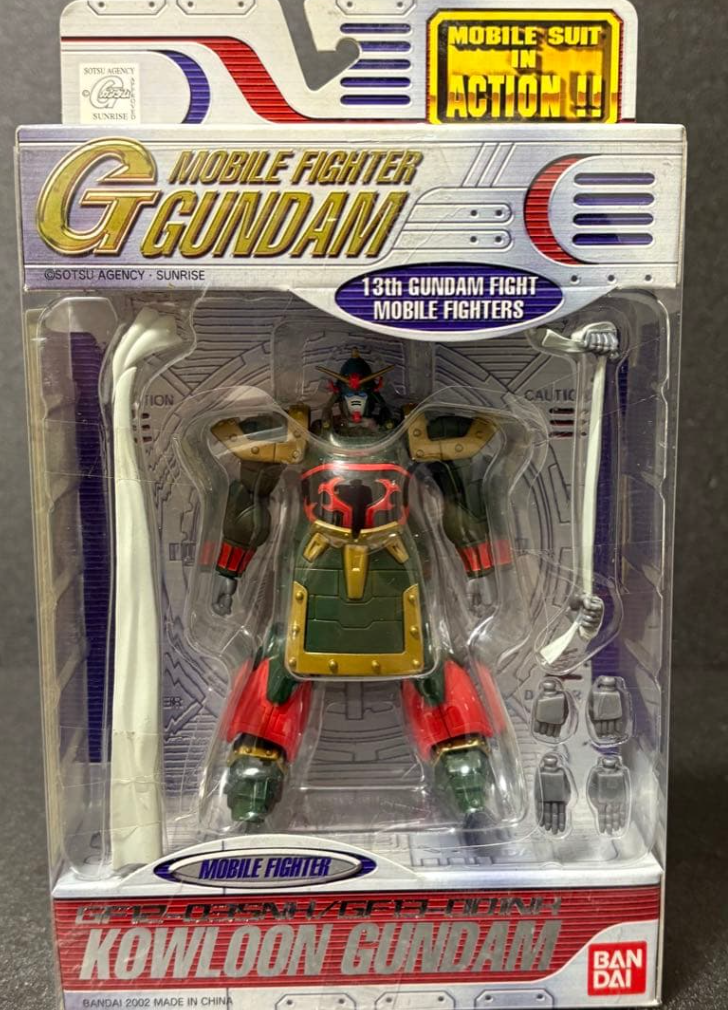 Bandai Mobile Suit in Action MSIA MIA Mobile Fighter G Gundam GF12-035NH/GF13-001NH Kowloon Gundam Figure