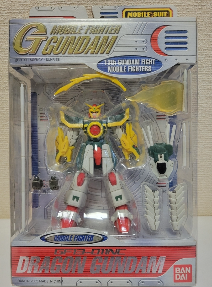 Bandai Mobile Suit in Action MSIA MIA Mobile Fighter G Gundam GF13-011NC Dragon Gundam Figure