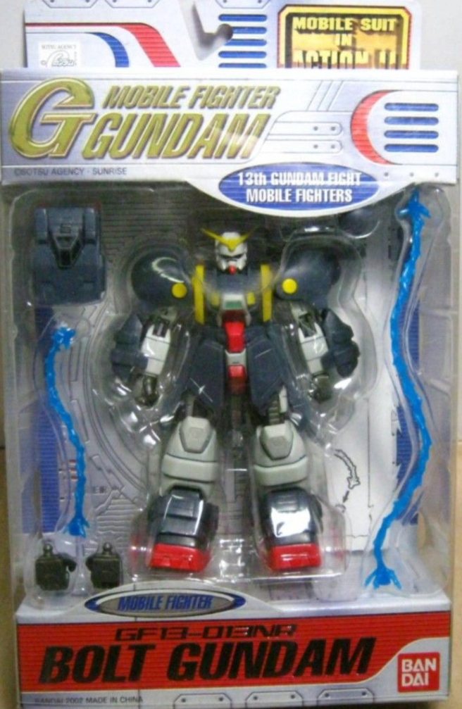 Bandai Mobile Suit in Action MSIA MIA Mobile Fighter G Gundam GF13-013NR Bolt Gundam Figure