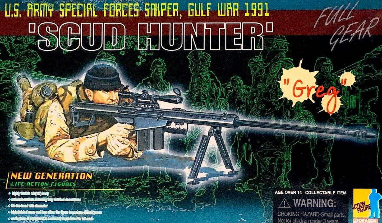 Dragon 1/6 12" U.S. Army Special Forces Aniper Gulf War 1991 Scud Hunter Greg Action Figure