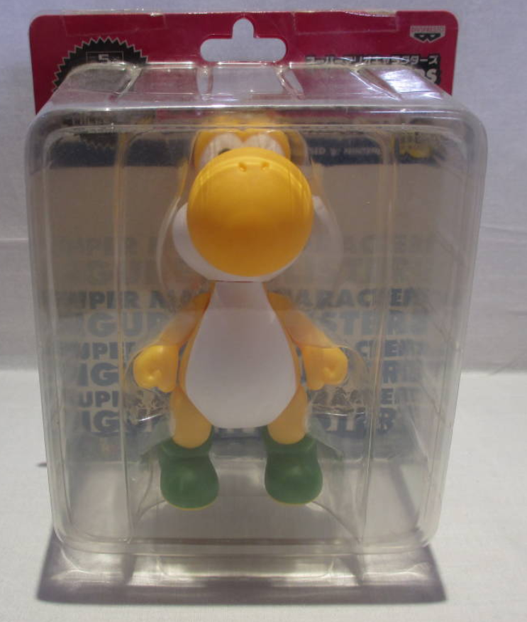 Banpresto Nintendo Super Mario Bros Characters in Blister Part 3 Yoshi Yellow ver Vinyl Figure