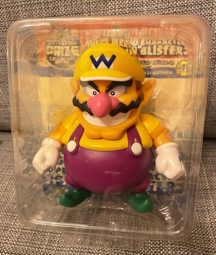 Banpresto Nintendo Super Mario Bros Characters in Blister Part 3 Wario Vinyl Figure