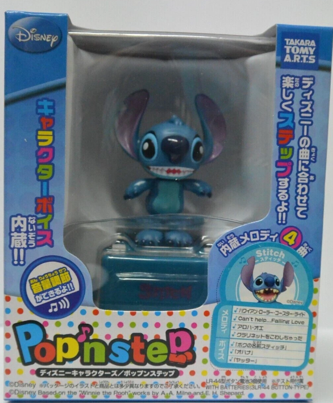 Takara Tomy Disney Pop'n Step Disney Stitch Trading Collection Figure