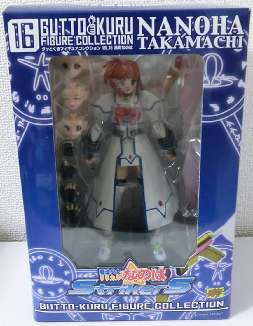 CM's Gutto Kuru Collection Vol 16 Magical Girl Lyrical Nanoha Strikers Nanoha Takamachi Pvc Figure