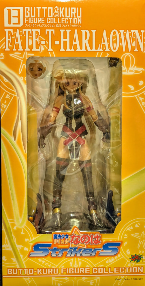 CM's Gutto Kuru Collection Vol 13 Magical Girl Lyrical Nanoha Strikers Fate T. Harlaown Pvc Figure