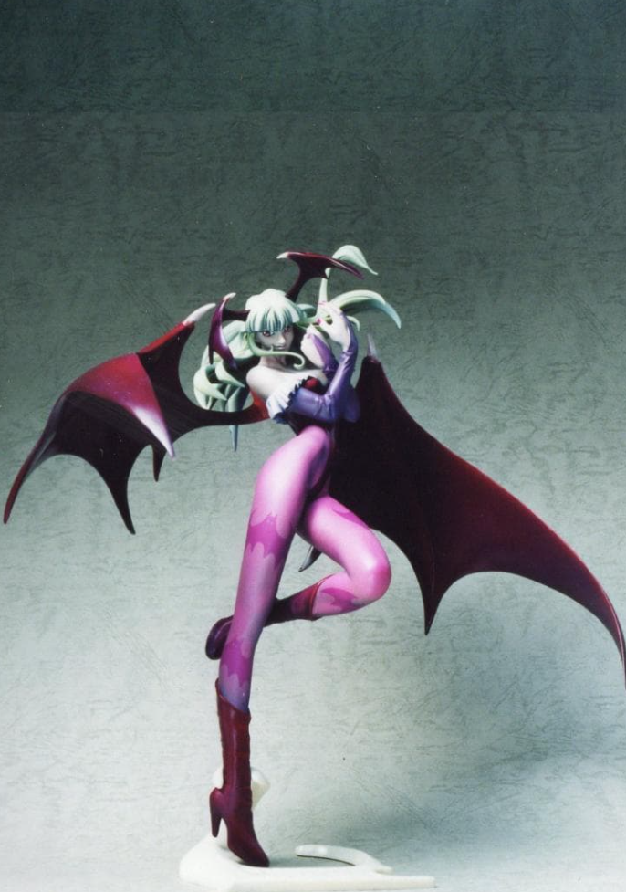 Heavy Gauge 1/7 Capcom Darkstalkers Vampire Savior Morrigan Aensland Cold Cast Model Kit Figure