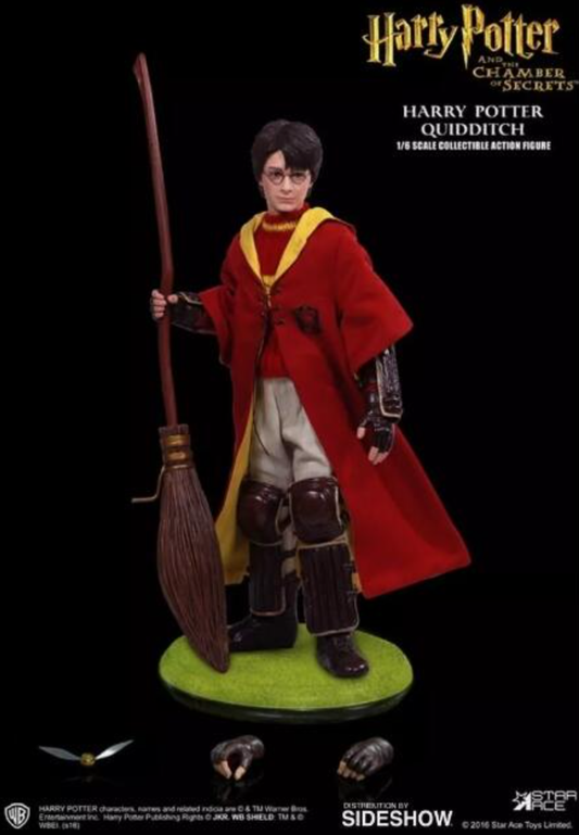 Star Ace Toys 1/6 12" Harry Potter and the Chamber of Secrets Harry Potter Quidditch ver Action Figure