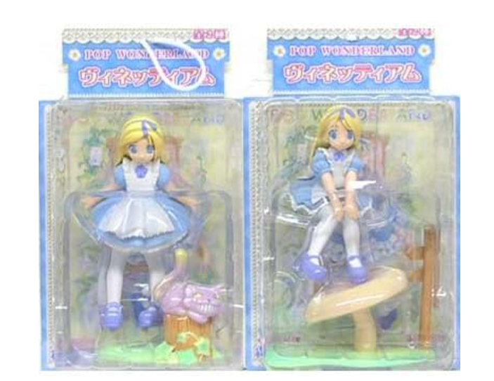 Sega Pop Wonderland Alice In Adventures 2 Trading Figure Set