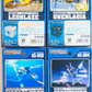 Tomy Zoids 1/72 Blox BZ 001 Leoblaze 002 Unenlagia 003 Mosasledge 004 Nightwise Matrix Dragon Plastic Model Kit Action Figure Set