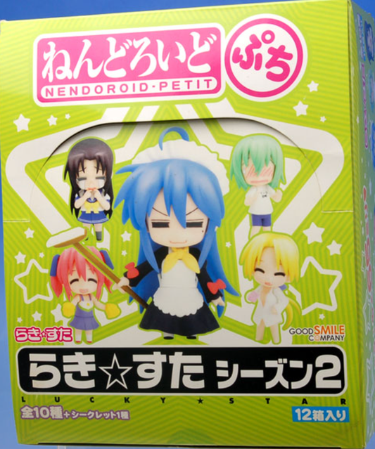 Good Smile GSC Nendoroid Petit Lucky Star Season 2 Sealed Box 12 Random Trading Figure Set