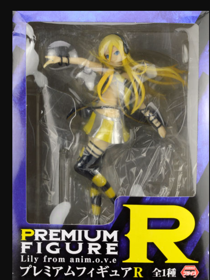 Furyu Vocaloid Lily from ANIM.O.V.E Premium R Pvc Figure