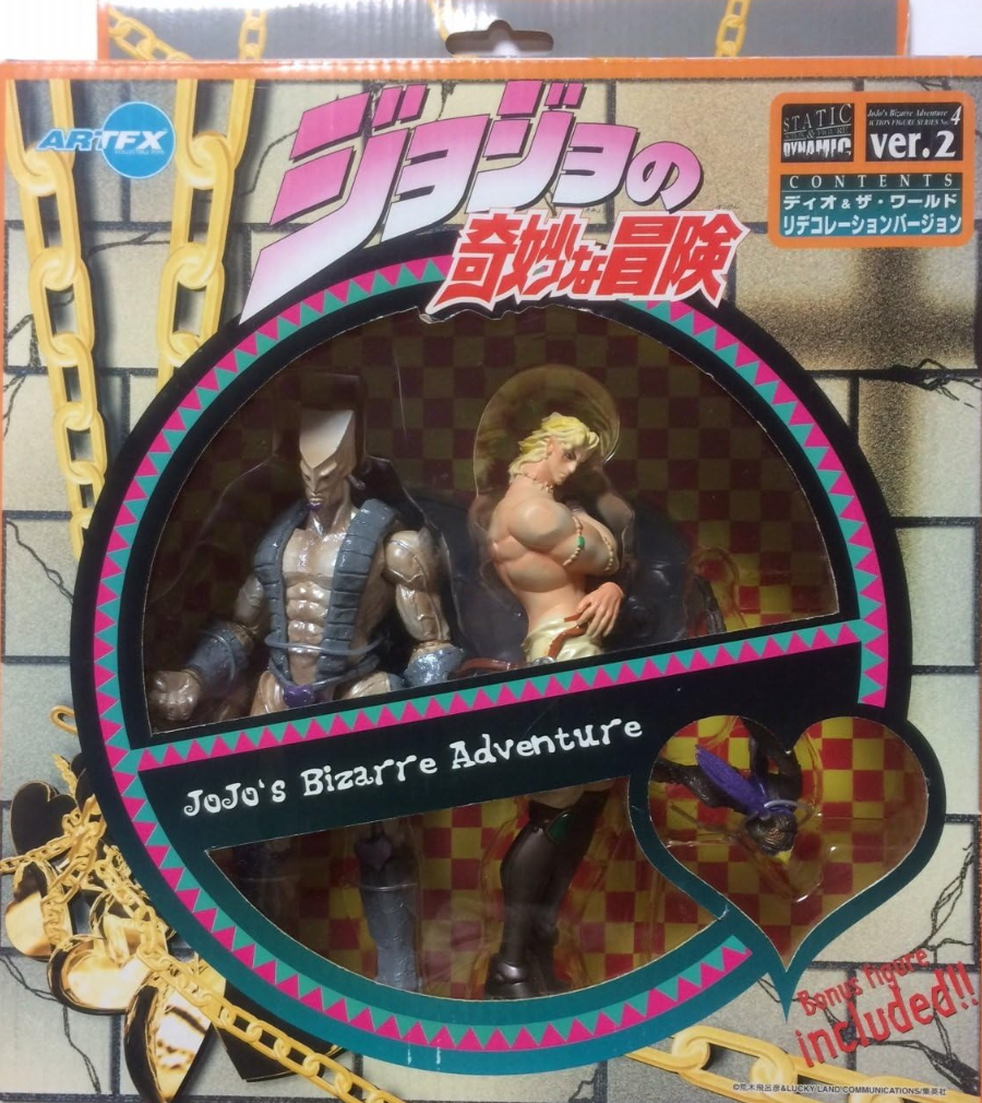 Kotobukiya ArtFx JoJo's Bizarre Adventure Static & Dynamic No 4 Dio & The World ver2 Action Figure