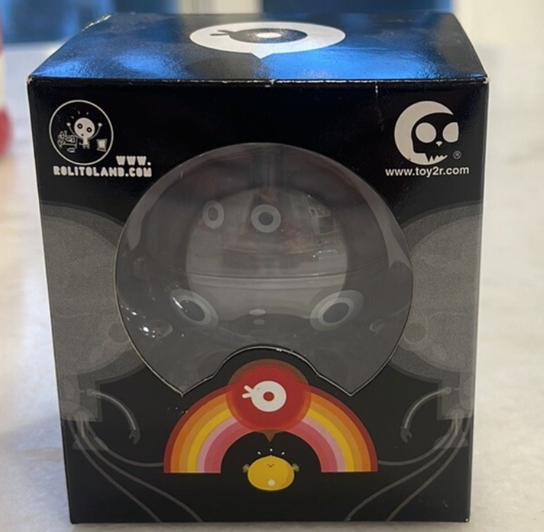Toy2R Rolito Rolitoland Mini Rolitoboy Clear ver 2.5" Soft Vinyl Figure
