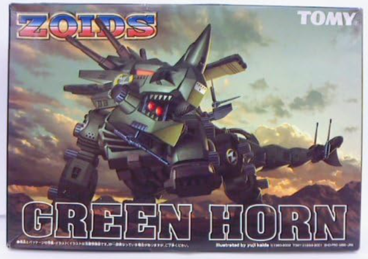 Tomy Zoids 1/72 Green Horn Model Kit Action Figure