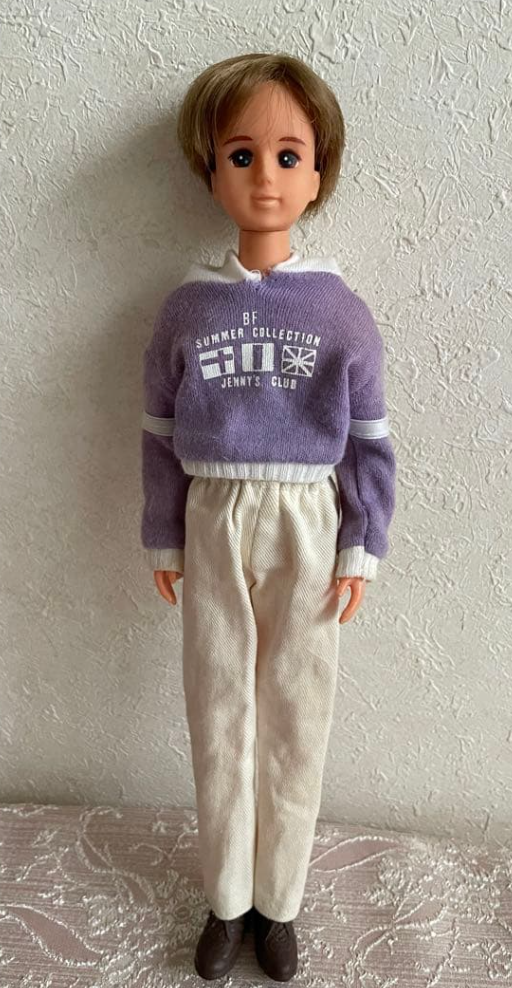 Takara 1987 Fashion Doll Jeff  Jenny's Boy Friend Action Figure