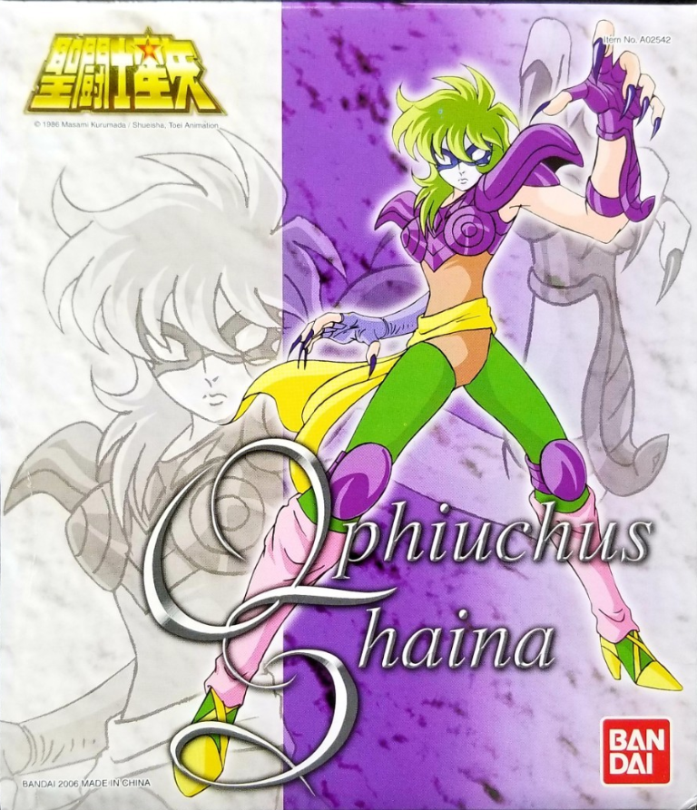 Bandai Saint Seiya Bronze Myth Cloth Ophiuchus Shaina Action Figure