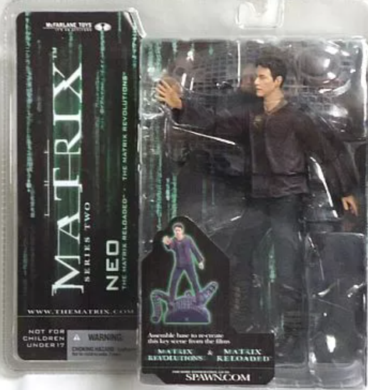 Mcfarlane Toys Matrix Reloaded & Revolutions Series Two 2 Neo Trading Figure