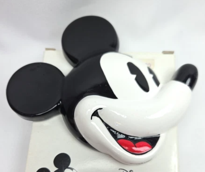 Applause Vintage Walt Disney Mickey & Minnie Mouse Paperweights Trading Figure Set