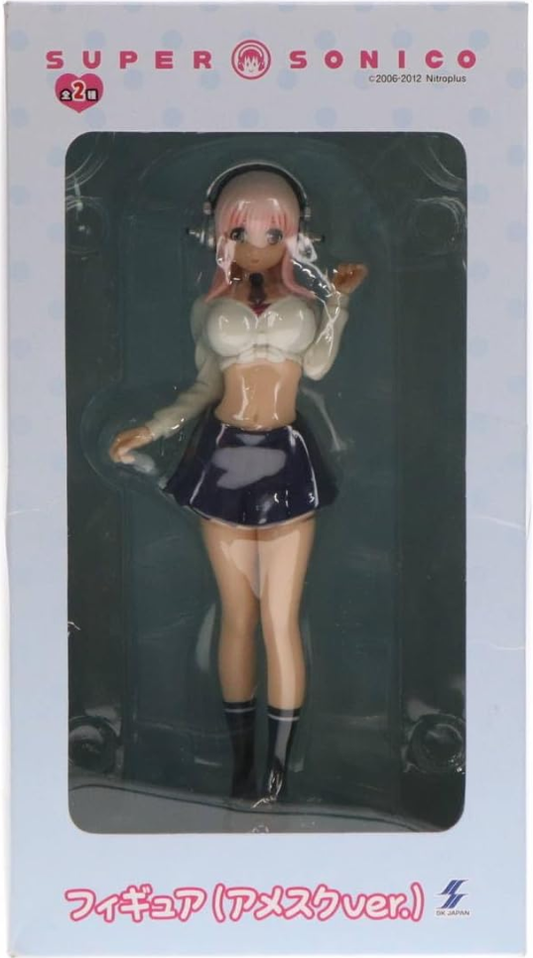 SK Japan Nitro Super Sonico American School Uniform Navy ver PVC Figure