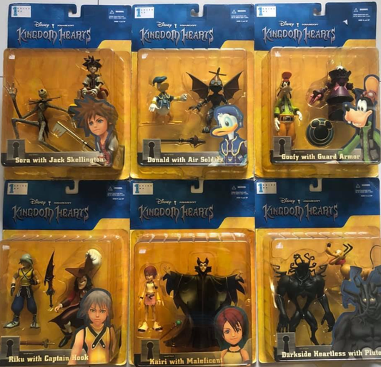 Mirage Square Soft Disney Kingdom Hearts Series 1 6 Trading Figure Set