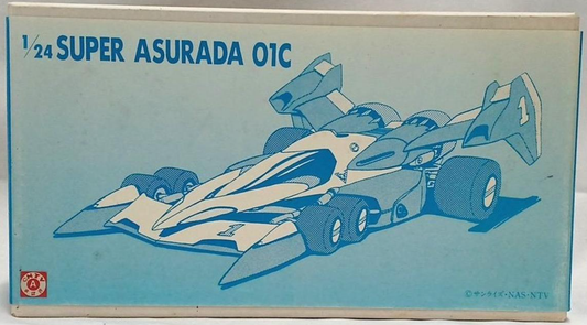 Freaks 1/24 Future GPX Cyber Formula Super Asurada 01C Cold Cast Model Kit Figure