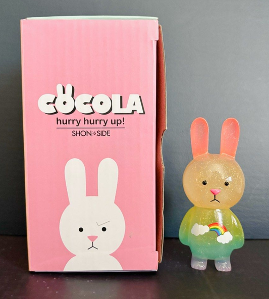 Shon Side Cocola Rabbit Bunny Rainbow ver 3" Trading Figure