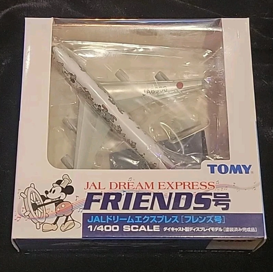 Tomy 1/400 Disney JAL Dream Express TMH-47504-4000 Boeing 747-400 Trading Figure
