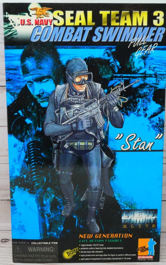 Dragon 12" 1/6 Full Gear U.S. Navy Seal Team 3 Stan Action Figure