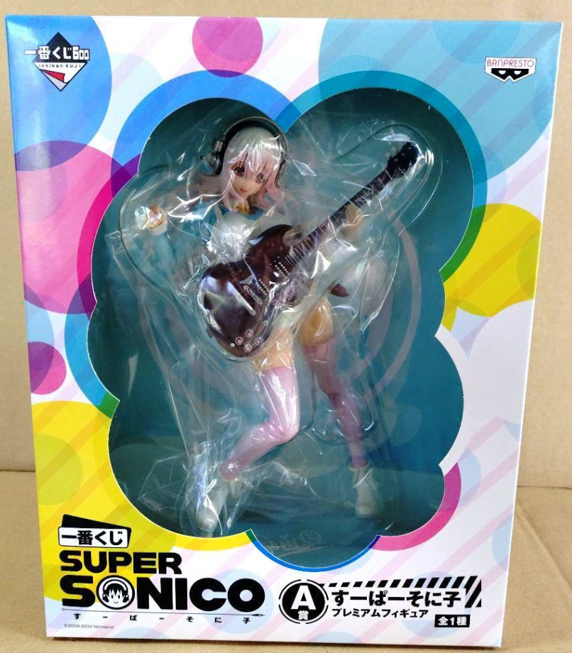 Banpresto Ichiban Kuji Nitro Super Sonico Prize A Premium PVC Figure