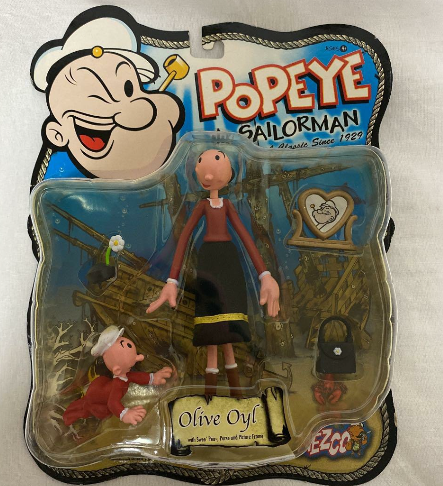 Mezco Toys Popeye The Sailorman Olive Oyl Trading Figure