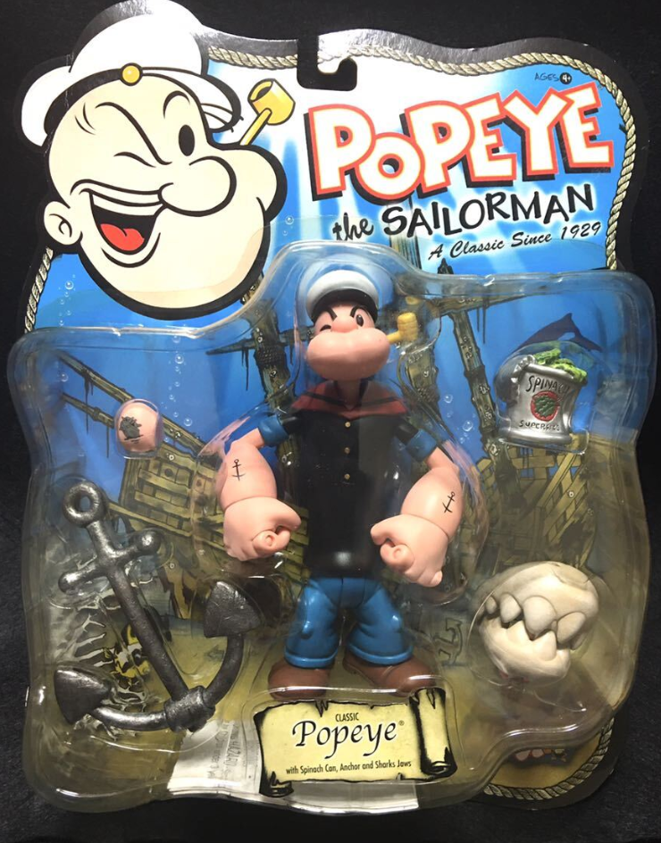 Mezco Toys Popeye The Sailorman Classic Popeye Trading Figure